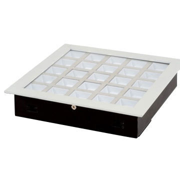 25x3W LED ceiling light with CE/RoHS marks, 90lm/W, high power, 75W