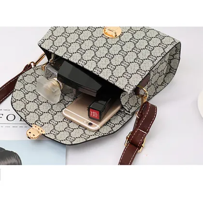 Crossbody Organizing Messenger Tote with Handle