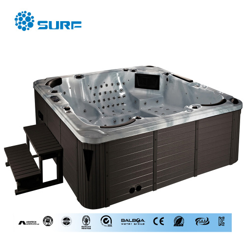 stainless steel massage jets balboa spa outdoor europe hot tub luxury spa