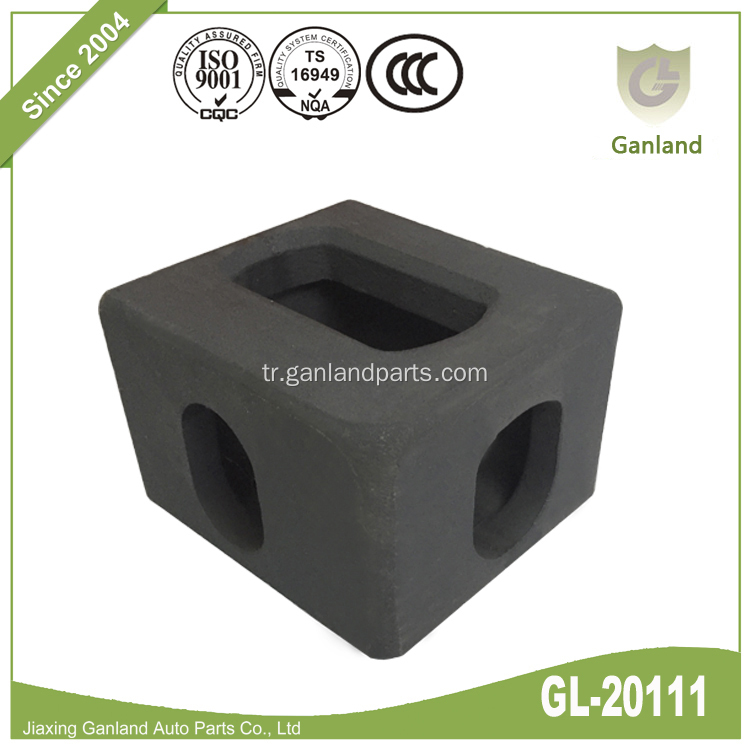 Standart Çelik Nakliye Konteyner Köşe Dökümleri ISO 1161