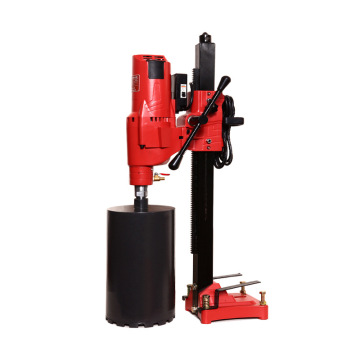 Hot Selling 205mm 8'' Diamond Core Drill Machine with Tilting Adjustable Stand and Vacuum Base