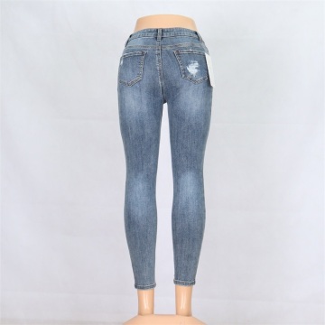 Damen Skinny Ripped Jeans Großhandel