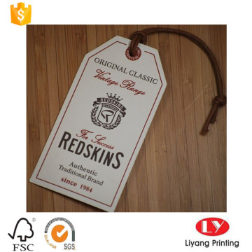 Custom Garment Paper Hang Tag Printing