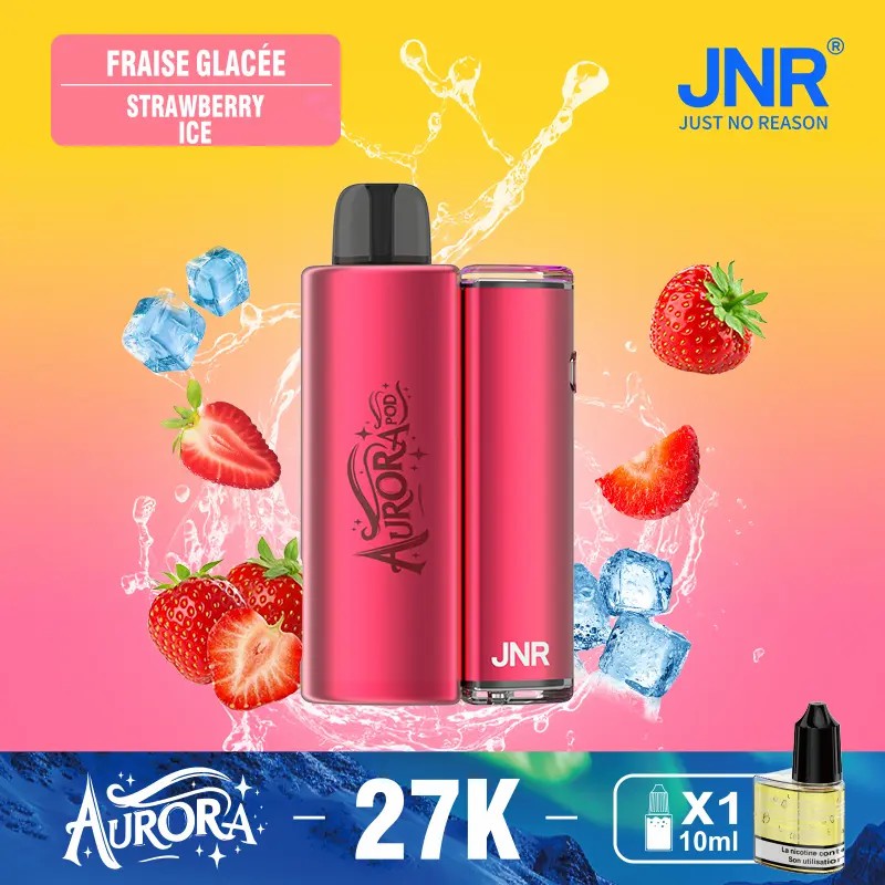 Jnr aurora 27k puffs vape disesuaikan