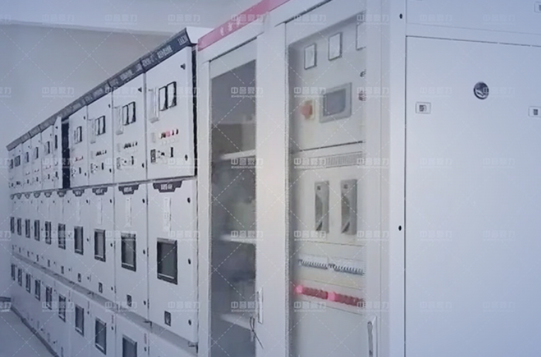 Limestone processing line