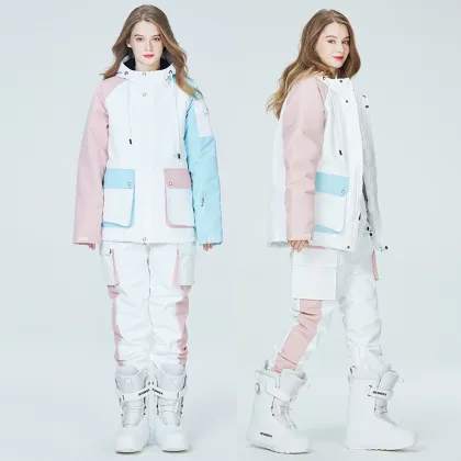 Yufan High Quality Multi-Color Down Jacket Ski Wear Snow Suit