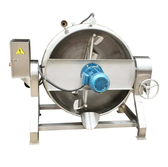 Gas Cooker Commercial Steam Jacketed Pot Mixer Jacketed Kettle