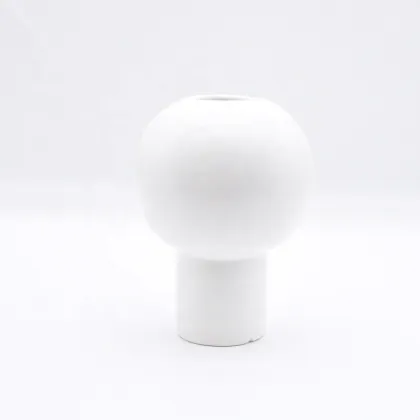 Living Ceramic Vase: Home Decor Tabletop Flower Vase