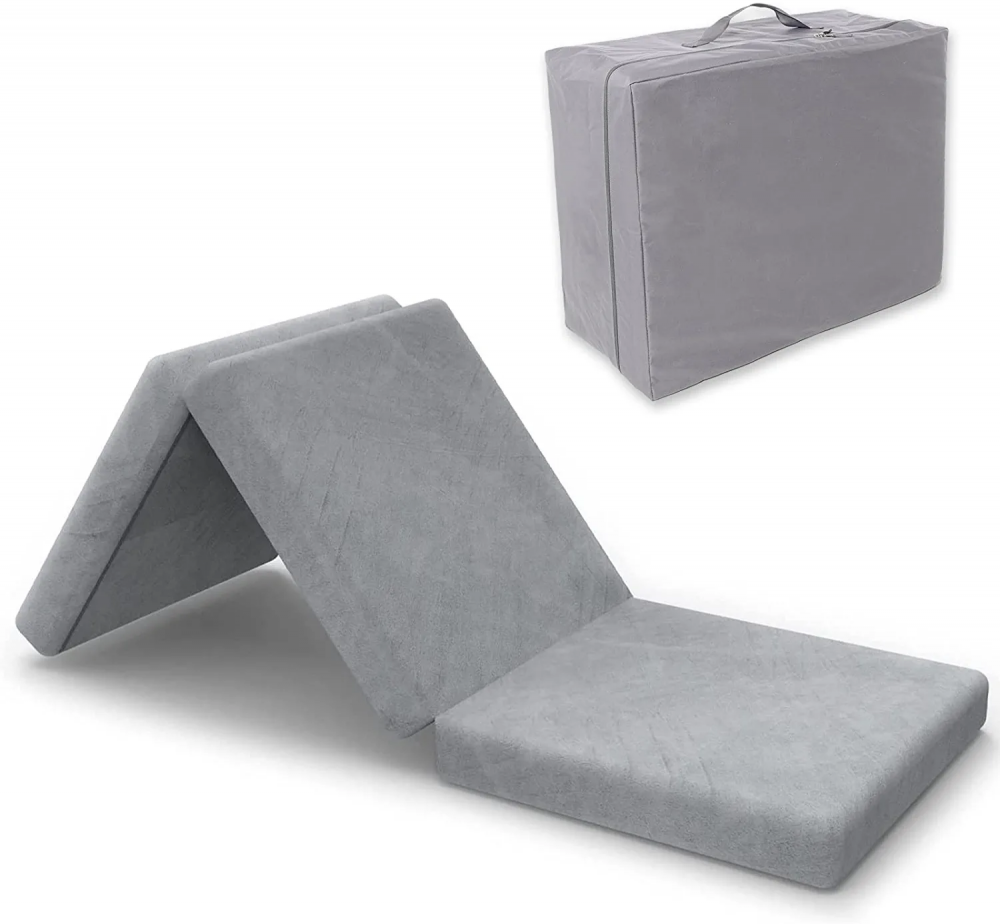 Matelas pliant avec sac de rangement