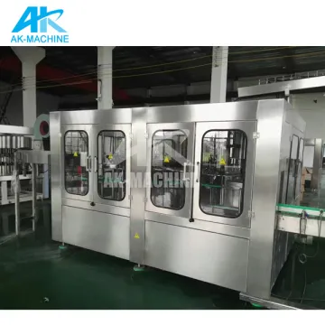  PET Bottled Soda Water Filling Machine / Carbonated Filling Plant 