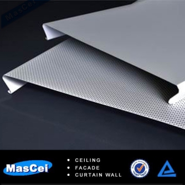 Finished construction aluminum sheet