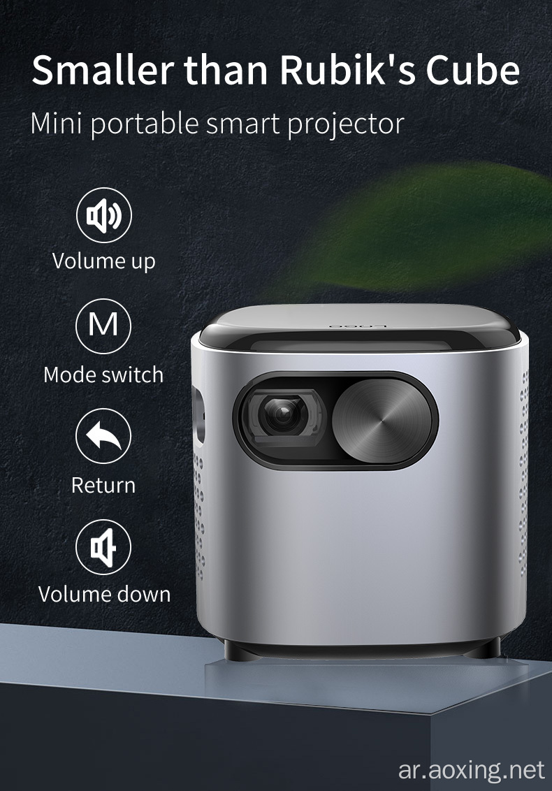 فيلم WiFi Mini Portable Android 4K Mini Projector