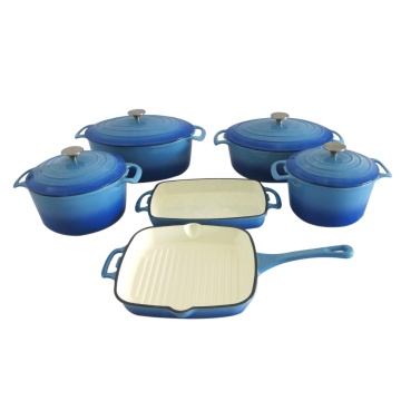 Hot Sale: Premium Enamel Cast Iron Dutch Oven Set - The Ultimate Casserole and Cookware Collection