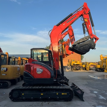 중고 Yanmar VIO80 미니 파기 8 톤 굴삭기 최소 주문 수량