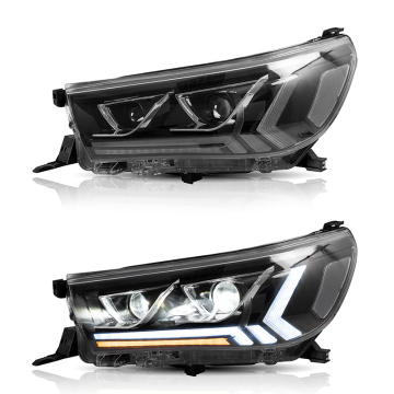 Sleek Design High Quality LED Chips Daytime Running Lights for Toyota Hilux 2016-2019