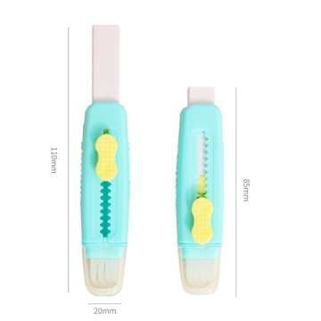 Kawaii Extendable Pencil Eraser with Rubber Band - 4 Colors