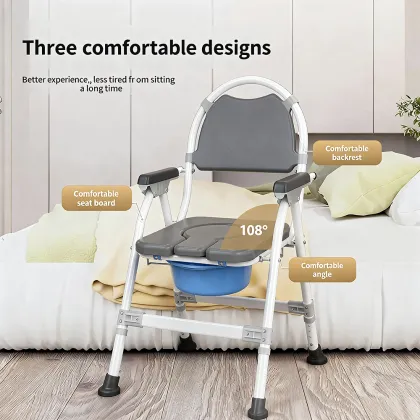 Heavy Duty Toilet Chair for Bathrooms