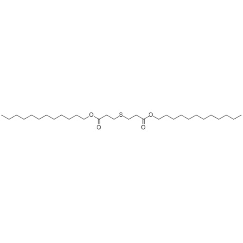 Ácido propanoico, 3,3&#39;-tiobis-, 1,1&#39;-didodecil éster CAS 123-28-4