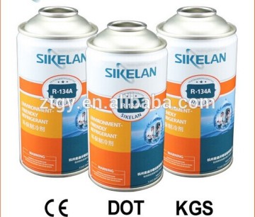 car air conditioning gas r134 refrigerant can tin box aerosol can