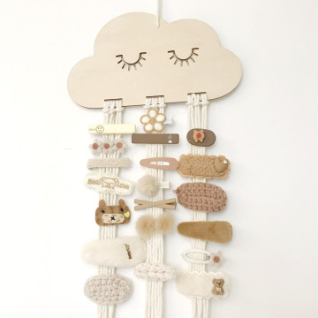 Nordic Wind Chip Hairpin Storage Wall Hanging Decoration