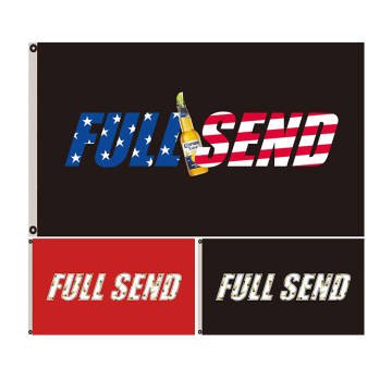 Satin Printing American Banner Advertising Flags