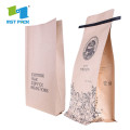 Food Use And Gravure Printing Moisture Proof Kraft Paper Bag