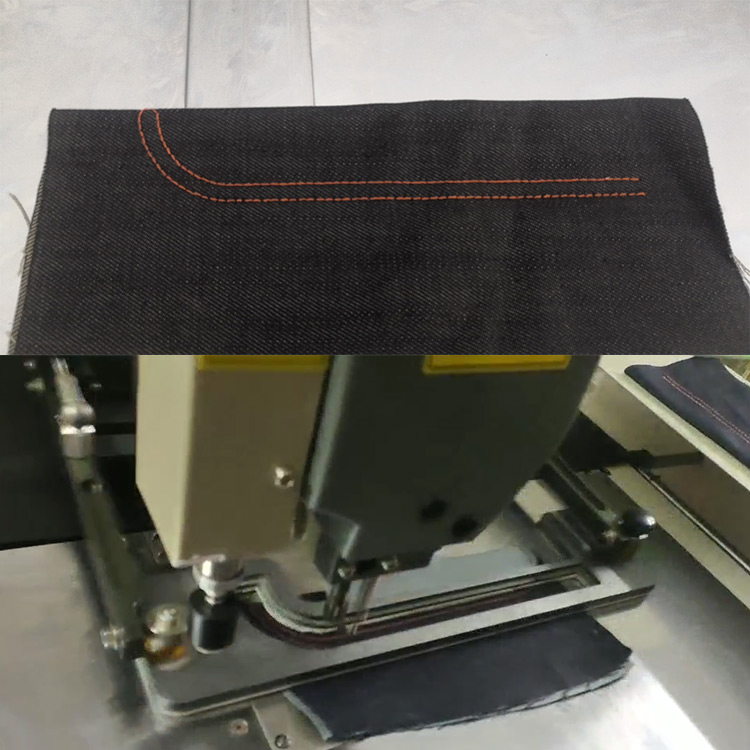 Sewing J Stitch Sample