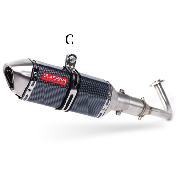 Sistema completo de silenciador de escape de motocicletas para Honda PCX125 PCX150