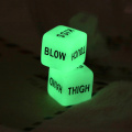 Glow in Dark Love Dice Luminous Gaming Dices Props Toys Adult Toys Lovers Bar Party Pub Drink Prop 2pcs