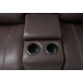 Sofa d&#39;angle électrique électrique avec gobelet et déroute