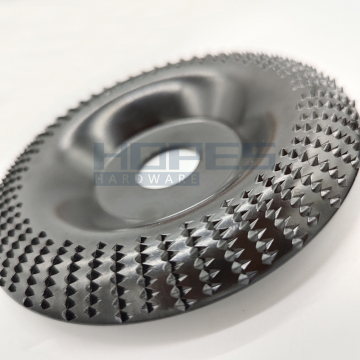 Custom Woodworking Angle Grinder Rotary Rasping Discs for Various Materials and Sizes