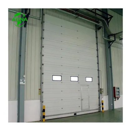 Fireproof Industrial Overhead Sectional Door for Warehouse Lifting