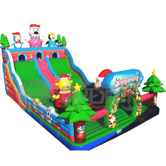 fun factory inflatable bouncer with water slide