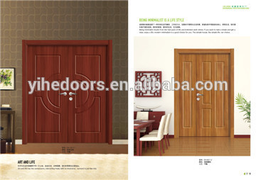 Foshan new design laminated wood bedroom door