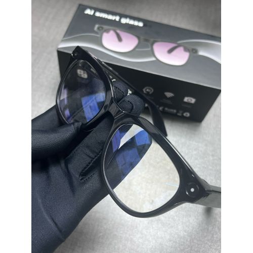 Gafas inteligentes Y01 con superficie de alto brillo, memoria grande de 4GB + 32GB, cámara HD de 8MP, grabación de vídeo manos libres, traducción en tiempo Real Sm