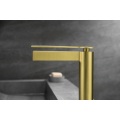 New design brass sink basin mixer brushed gold bathroom faucets