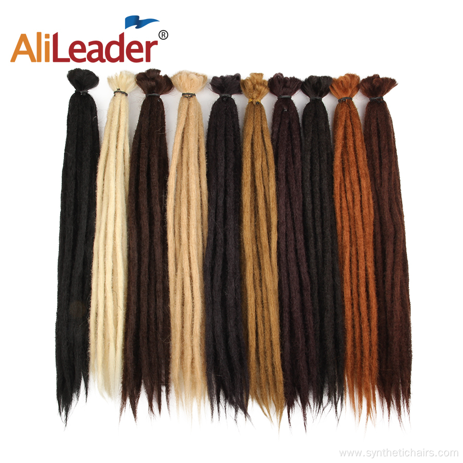 20 Inch Ombre Synthetic Dread Extensions For Sale