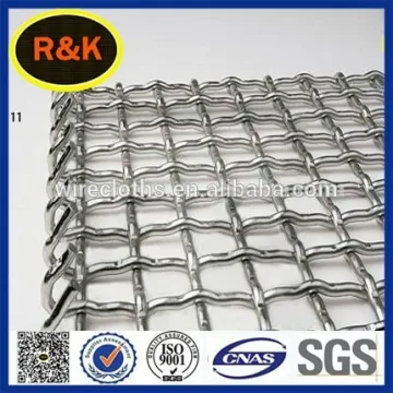 Stainless Steel Crimped Wire Mesh For Barbecue