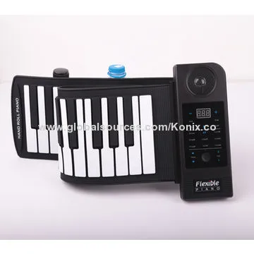 Children musical instruments electric roll up piano