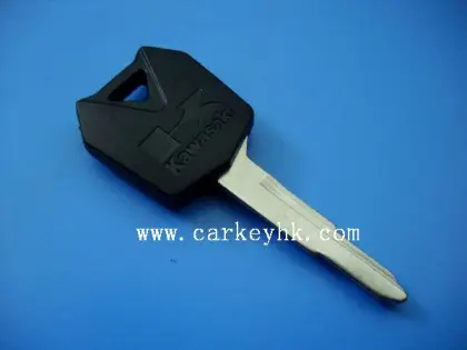 Best price Kawasaki motorcycle key blank shell in black