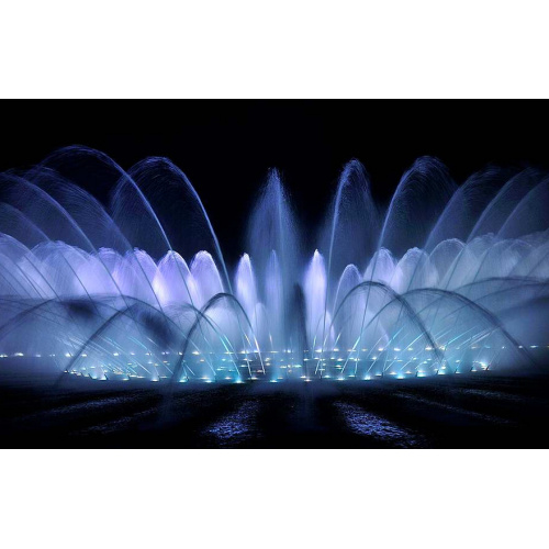 Фониши фаровии обии обӣ чашмаҳои рақси мусиқӣ