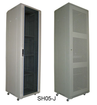 Waterproof Powder Network Rack Cabinet , Outdoor Electrical 6u Enclosure