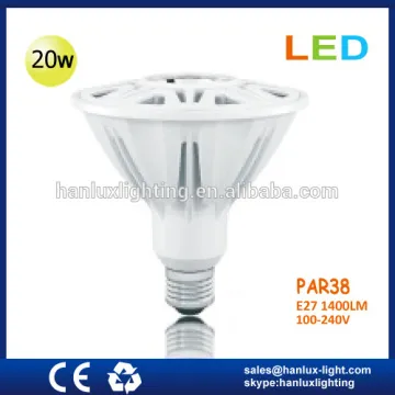 20W 1400lm PAR38 E27 bulb CE ROHS
