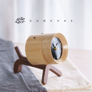 Mooie kind houten klok