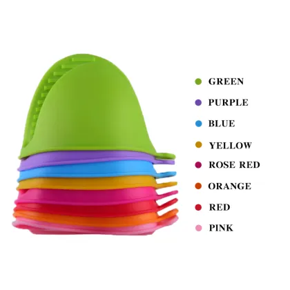 Kitchen Baking Microwave Silicone Anti-scalding Gloves