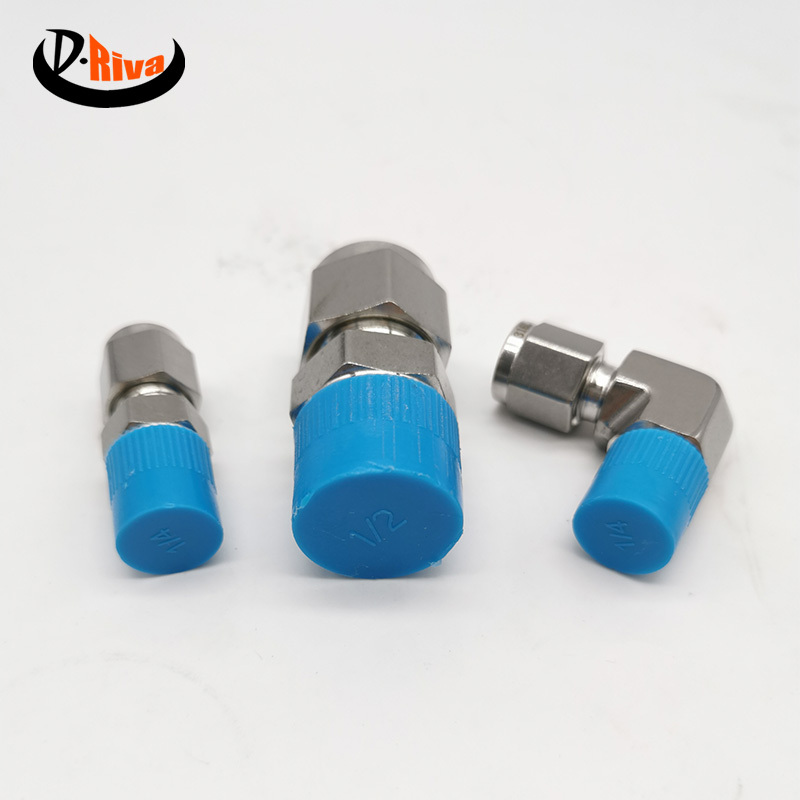 316L Stainless Steel Bellow Straight Compression Fitting Union Quick Connect Accessories for Plumbing Applications