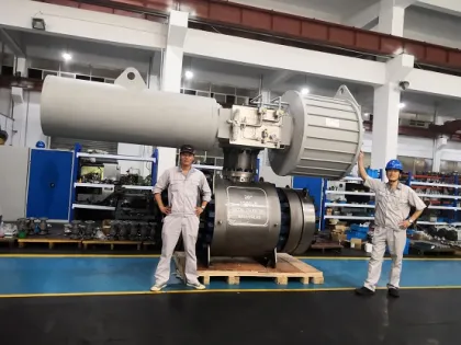 Pneumatic Actuated Ball Valves