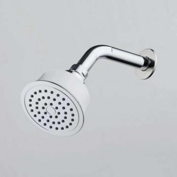 Industrial Fashion style Matte Black 9inch ABS Plastic Rain Shower Head with Swivel Bal