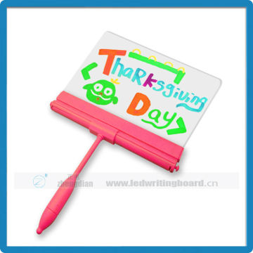 Most popular led neon sign hand board ABS frosted single side lighting acrylic sign board digital memo board