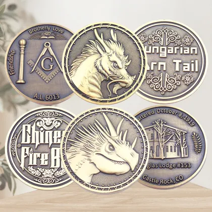 Zinc Alloy Challenge coin